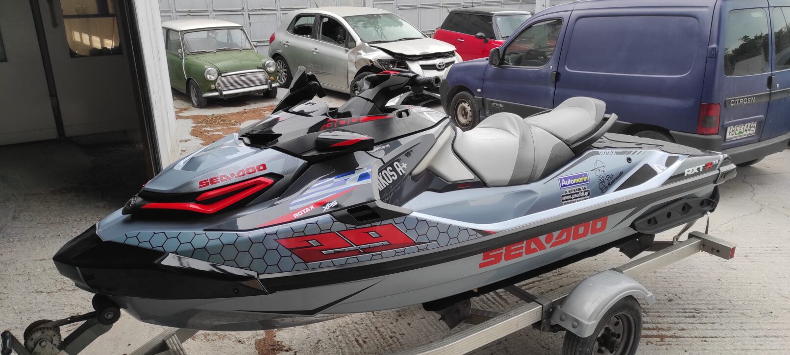 Αυτοκόλλητα για jet ski